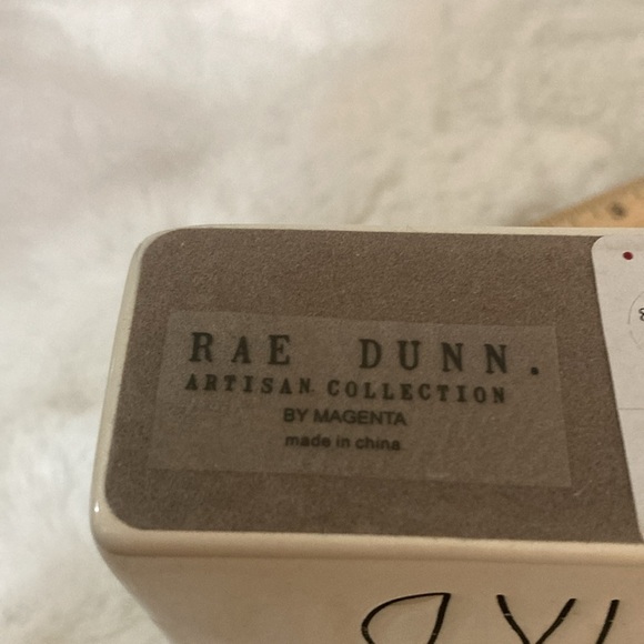 Rae Dunn Be Brave/Work Hard Paperweight - Picture 6 of 6